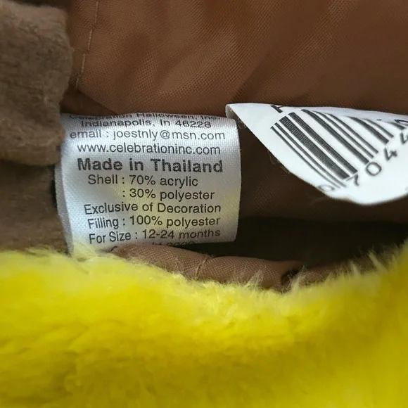 Halloween Honey Pot Costume Baby Toddler - Picture 5 of 17